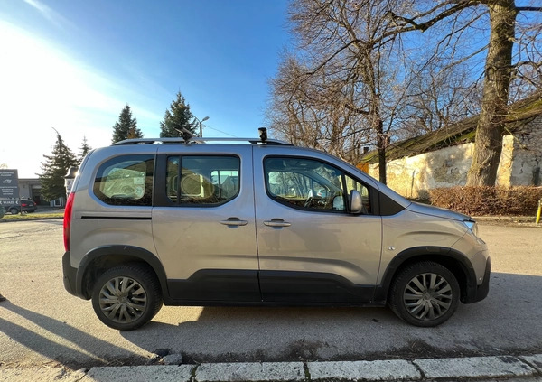 Peugeot Rifter cena 78000 przebieg: 93000, rok produkcji 2019 z Wieliczka małe 436